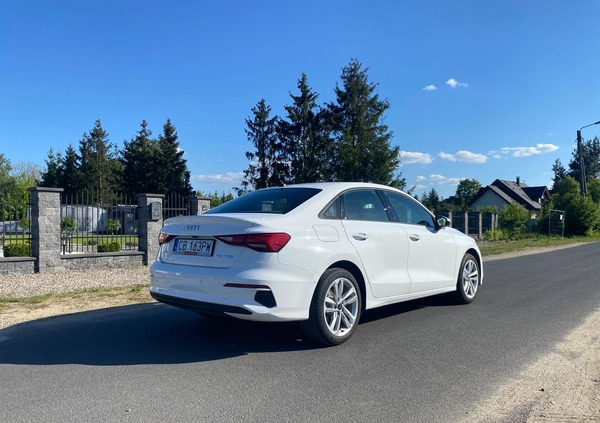 Audi A3 cena 109999 przebieg: 6800, rok produkcji 2023 z Bydgoszcz małe 154
